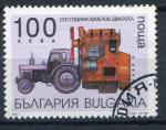 Timbre de BULGARIE 1997  Obl  N 3741  Y&T  Tracteur