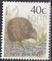 Nelle ZELANDE n 1014 de 1988 oblitr "le kiwi"