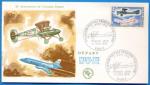 ENVELOPPE FDC  Aviation Postale   obl  : PARIS