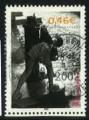 France 2002 - YT 3520 - oblitr - enfant  la fontaine 1950 