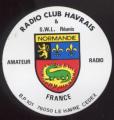 Autocollant  RADIO & FM  RADIO CLUB HAVRAIS le havre