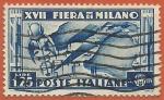 Italia 1936.- Feria de Miln. Y&T 377. Scott 358. Michel 546.