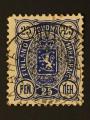 Finlande 1888 - Y&T 32 dentel 12 1/2 obl.