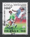LAOS - 1997 - Yt n 1282 - Ob - Coupe du monde football France