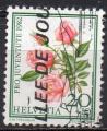 SUISSE N 1166 o Y&T 1982 Roses (la belle portugaise)
