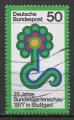 Allemagne - 1977 - Yt n 774 - Ob - 25 ans exposition horticulture