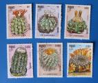 Kampuchea 1986 - Nr 646  651 - Cactus  (obl)