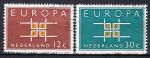 PAYS BAS  - 1963 - Europa - Yvert 780/781 - oblitrs