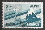 France 1977; Y&T n 1919; 2,75F rgion Rhne-Alpes