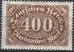 Allemagne - 1922 - Y & T n 185 - MH