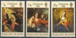 Falkland 1981 - YT 331  333 ( Nol : Peintures religieuses ) MNH 