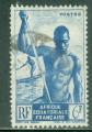 A.E.F. 1947 Y&T 222 Neuf/charnire  Piroguier du niger