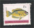 Bophuthatswana - SG 15 mng   Fish / poisson