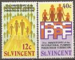 saint-vincent - n 338/339  la paire neuve** - 1973