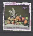 Madagascar timbre n 476 ob anne 1970  Fruits de Madagascar 