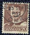 Danemark 1950 Oblitr rond Used King Frederik IX Roi Frdric IX SU