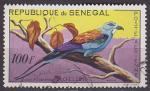 Timbre PA oblitr n 32(Yvert) Sngal 1960 - Oiseau