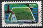 France 2010 Oblitr Used Protgeons l'eau Irrigation Y&T 409 SU