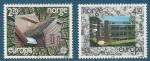 Norvge N921 et 922 Europa - Architecture moderne neuf**