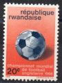 RWANDA N 173 *(char) Y&T 1966 Coupe du monde de football