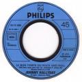 SP 45 RPM (7")  Johnny Hallyday  "  Le bon temps du rock and roll  "