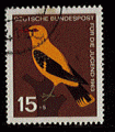 RFA 1963 - Y&T 274 - oblitr - oiseau (ariole d'or)