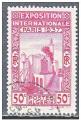 ALGERIE N 128 de 1937 oblitr TTB. "Exposition internationale de Paris"