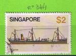SINGAPOUR YT N344 OBLIT