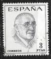 Espagne - 1966 - YT n 1419  oblitr  