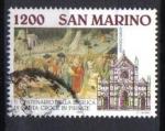 TIMBRE SAINT MARIN 1995 - YT   - Basilique de la Sainte Croix