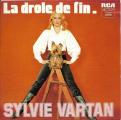 SP 45 RPM (7")  Sylvie Vartan  "  La drle de fin  "