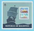 MALDIVES BATEAUX VOILIERS 1978 / MNH**