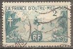 france - n 741  obliter - 1945 