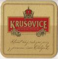 Sous-bock - bire "Krusovice" beer (Rp. Tchque/Czech Rep.)