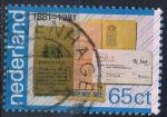 PAYS BAS N 1152 o Y&T 1981 Centenaire de la cration des services postaux de l 