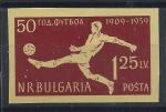 Bulgarie N988* (MH) N.D 1959 - Cinquantenaire du football national