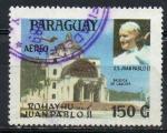 PARAGUAY N PA 1082 o Y&T 1988 Visite de SS Jean Paul II