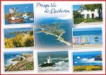 Morbihan ( 56 ) Presqu'le de Quiberon - Vues multiples - Carte crite TBE