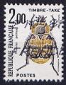 Timbre Taxe oblitr n 107(Yvert) France 1982 - Insecte