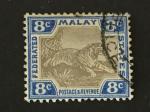 Malaisie 1901 - Y&T 19 obl.
