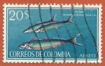 Colombia 1966.- Peces. Y&T 464. Scott C483. Michel 1082. 