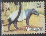 MALAISIE N 195 o Y&T 1978 Faune (Tapir indicus)