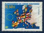 France 2004 - YT 3666 - cachet vague - largissement union europenne