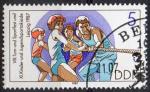 ALLEMAGNE (RDA) N 2726 o Y&T 1987 8 e tournoi sportif pour les enfants et adosl