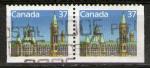 **   CANADA    37 c  1988  YT-1030a  " Parlement "  (o)   **