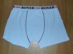 Boxer Blanc Taille M/5 165 cm - 85 cm 95% Coton 5% Leca