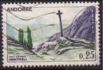 andorre franais - n 158  obliter - 1961/71