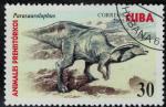 Cuba 2005 Oblitr Used Animaux Dinosaure teint Parasaurolophus SU