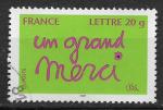 FRANCE - 2005 - Yt n 3761 - Ob - Un grand merci