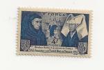 FRANCE timbre Y&T N 583 de 1943 " Nicolas Rolin Guigone de " Neuf * 